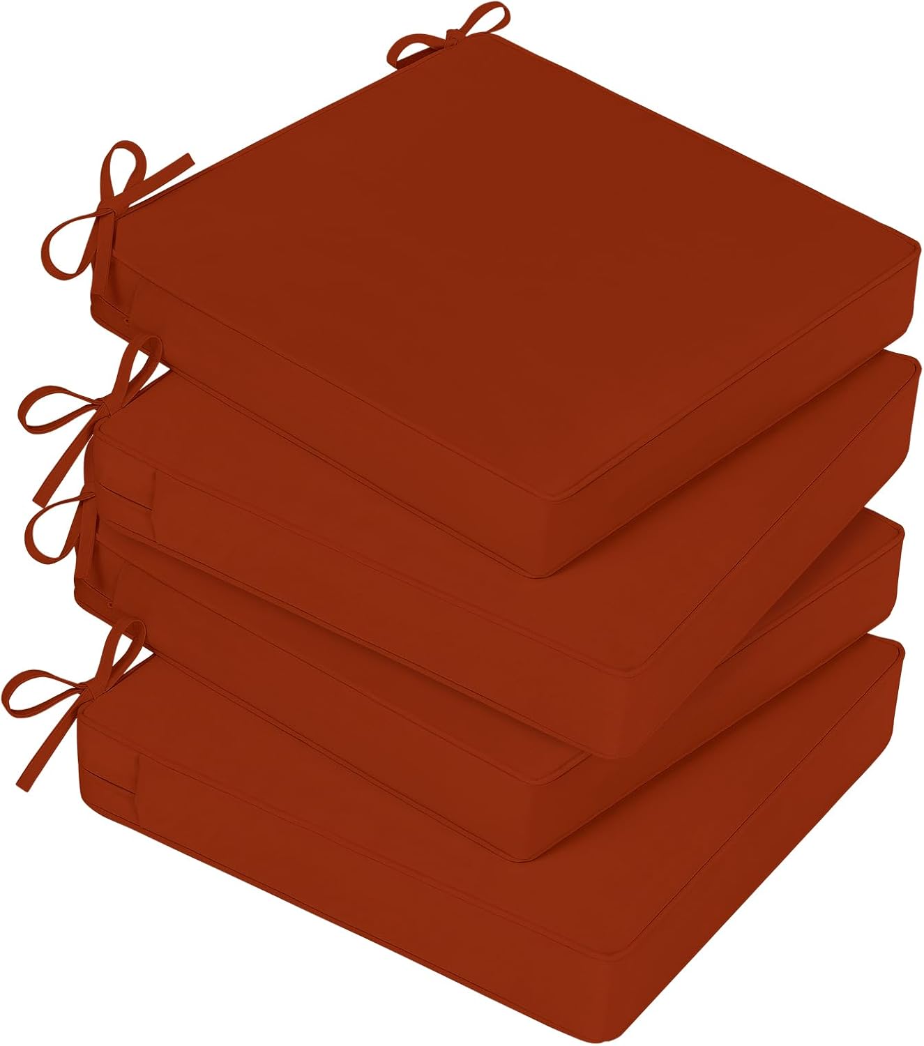 Outdoor Chair Cushions Set of 4 - Waterproof and Comfortable