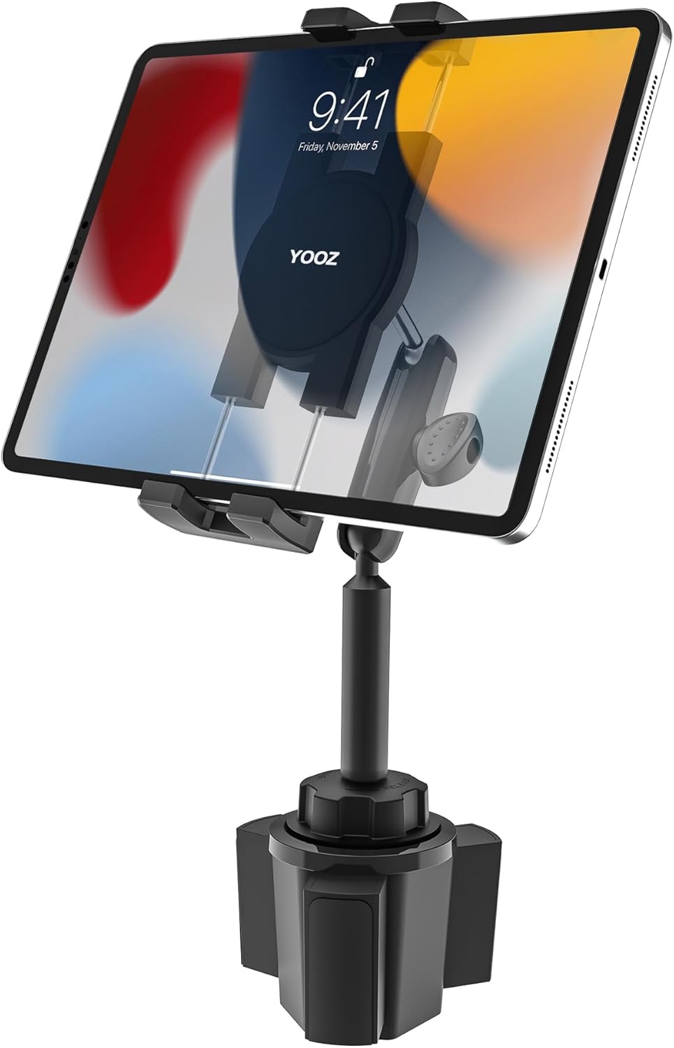 Car Cup Holder Tablet Mount Heavy Duty for iPad and Phones