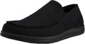 Mens Canvas Slip On Loafers Deck Shoes - Lightweight Casual Comfort is