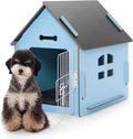 Cozy Wooden Indoor Dog House for Small Dogs and Cats