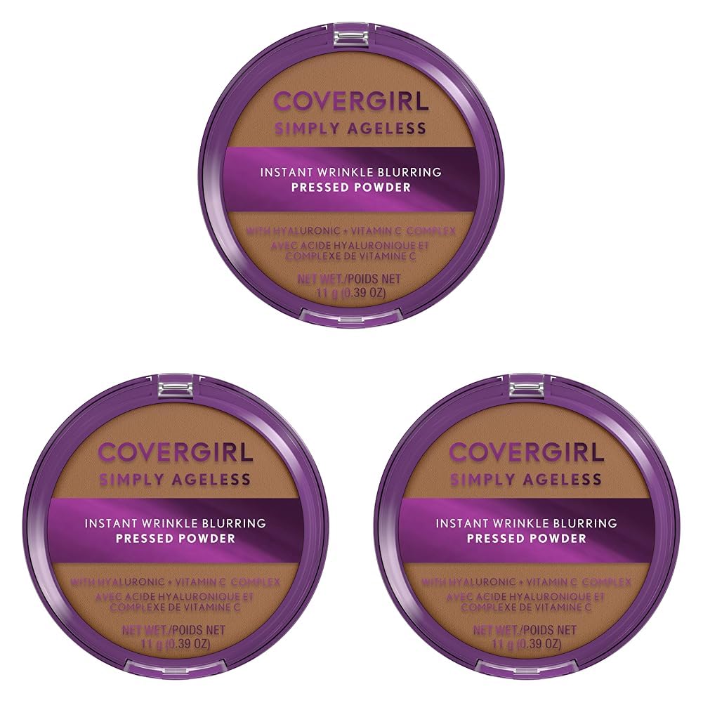 Covergirl Simply Ageless Instant Wrinkle Blurring Powder Review