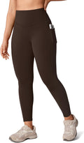 Hugcurve No Front Seam High Waisted Workout Leggings for Women