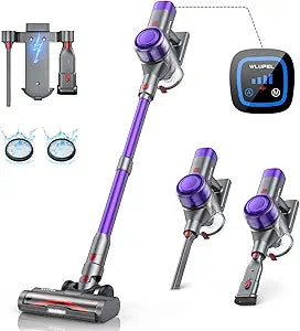 WLUPEL Cordless Vacuum Cleaner with 55 Mins Runtime and Dock