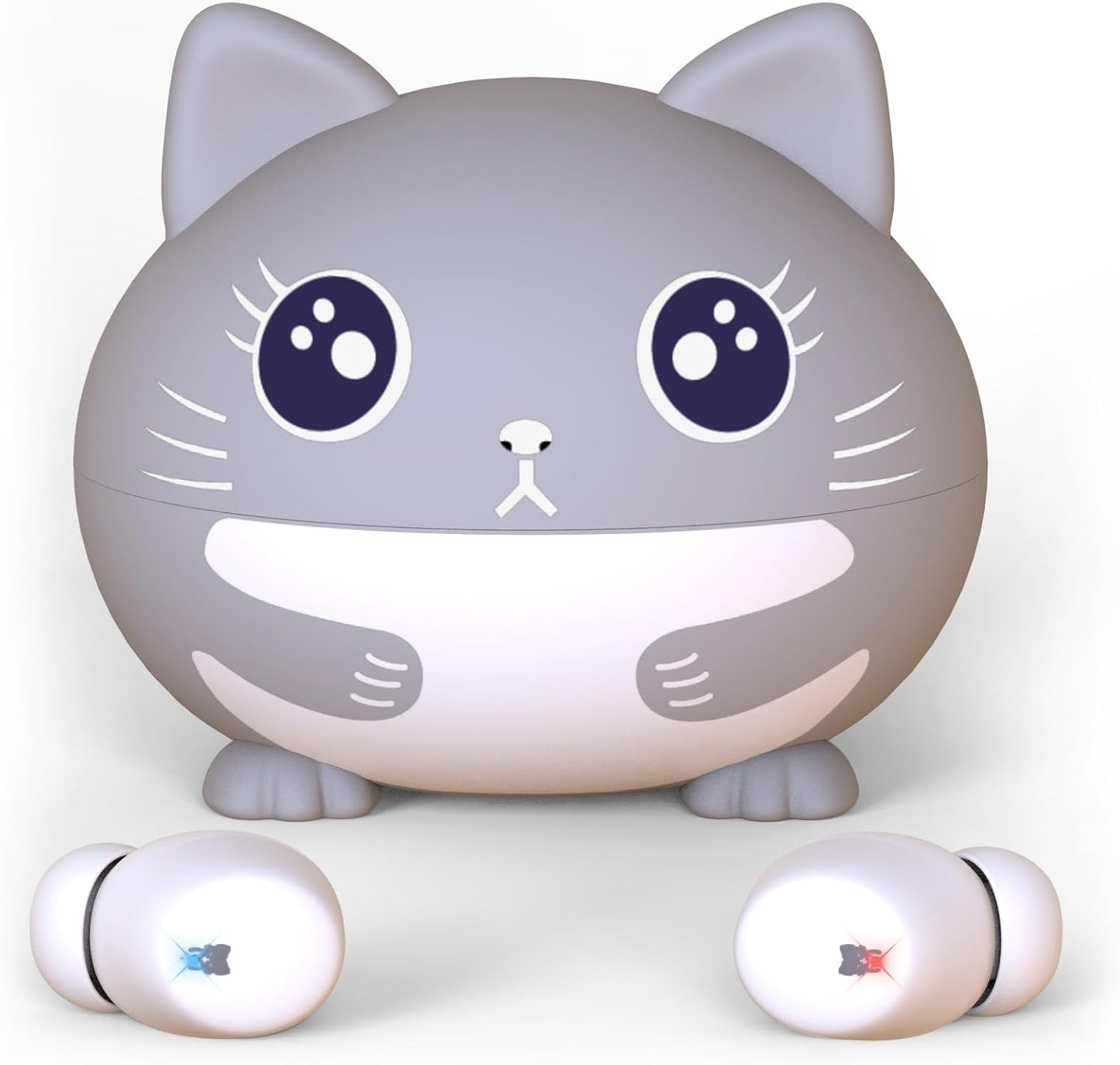 COOTIMOCK Kids Cat Earbuds: Safe Volume, Waterproof, 30H Playtime
