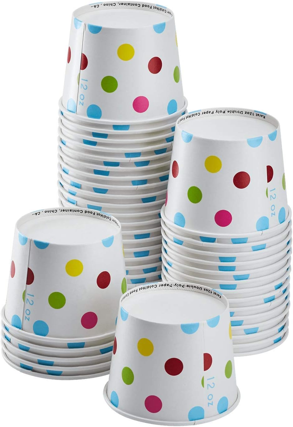 Karat Paper Soup Bowls & Ice Cream Cups - 16oz, 1000 ct