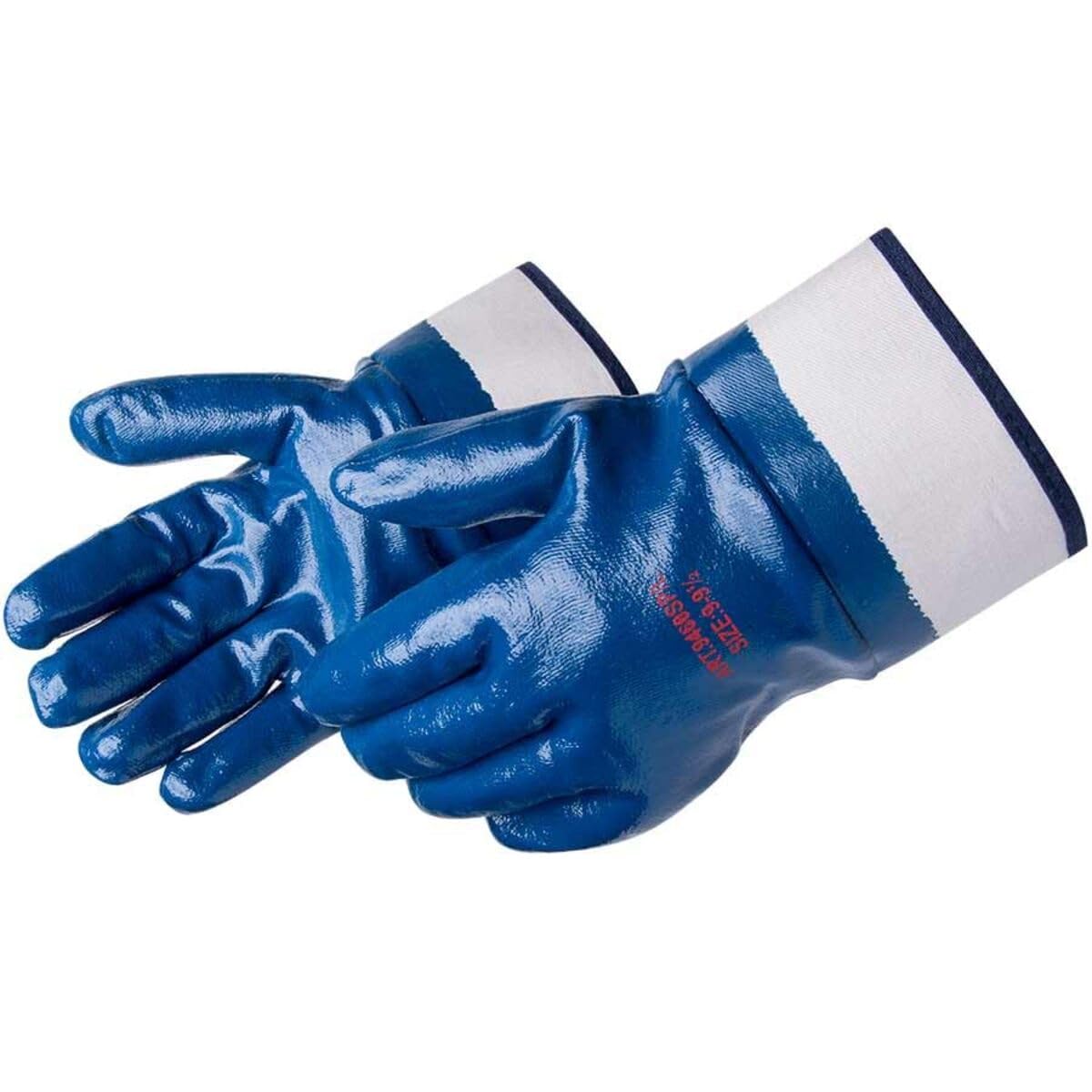 Nitrile Heavyweight Fully Coated Gloves for Industrial Use