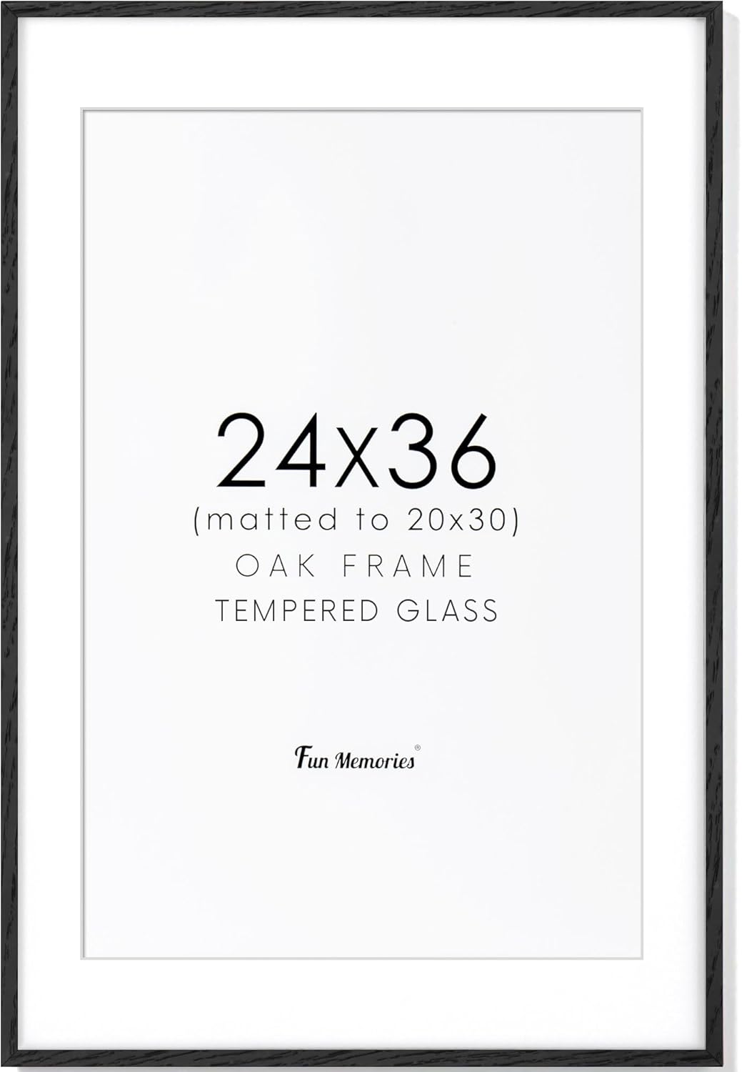 24x36 Black Picture Frame for Stunning Home Decor Display