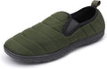 Men's Water-resistant Winter Warm Slippers - Slip-on House Shoes