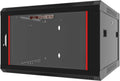 Wall Mount Server Rack Cabinet 9U - Secure 24in Deep Network Enclosure