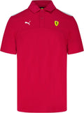 Scuderia Ferrari F1 Men's Classic Polo - Zip Collar Cotton