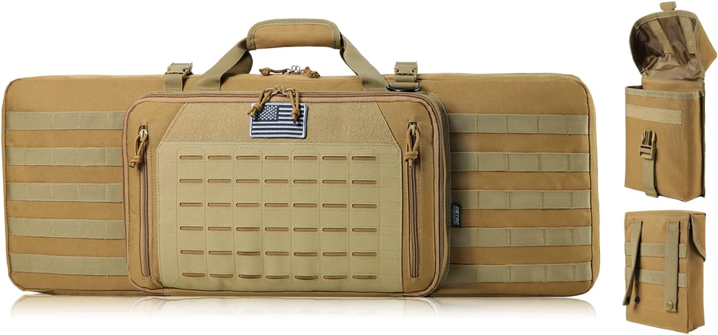 DBTAC Urban Classic Tactical Double Long Gun Bag for Shooting