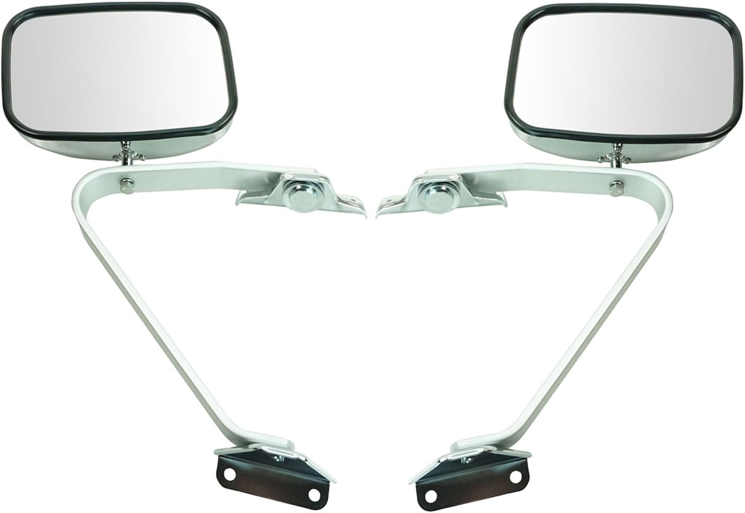 TRQ 2 Piece Driver and Passenger Side Mirror Assembly Set