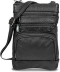 Stylish Krediz Leather Crossbody Purse for Women with Extra Pockets