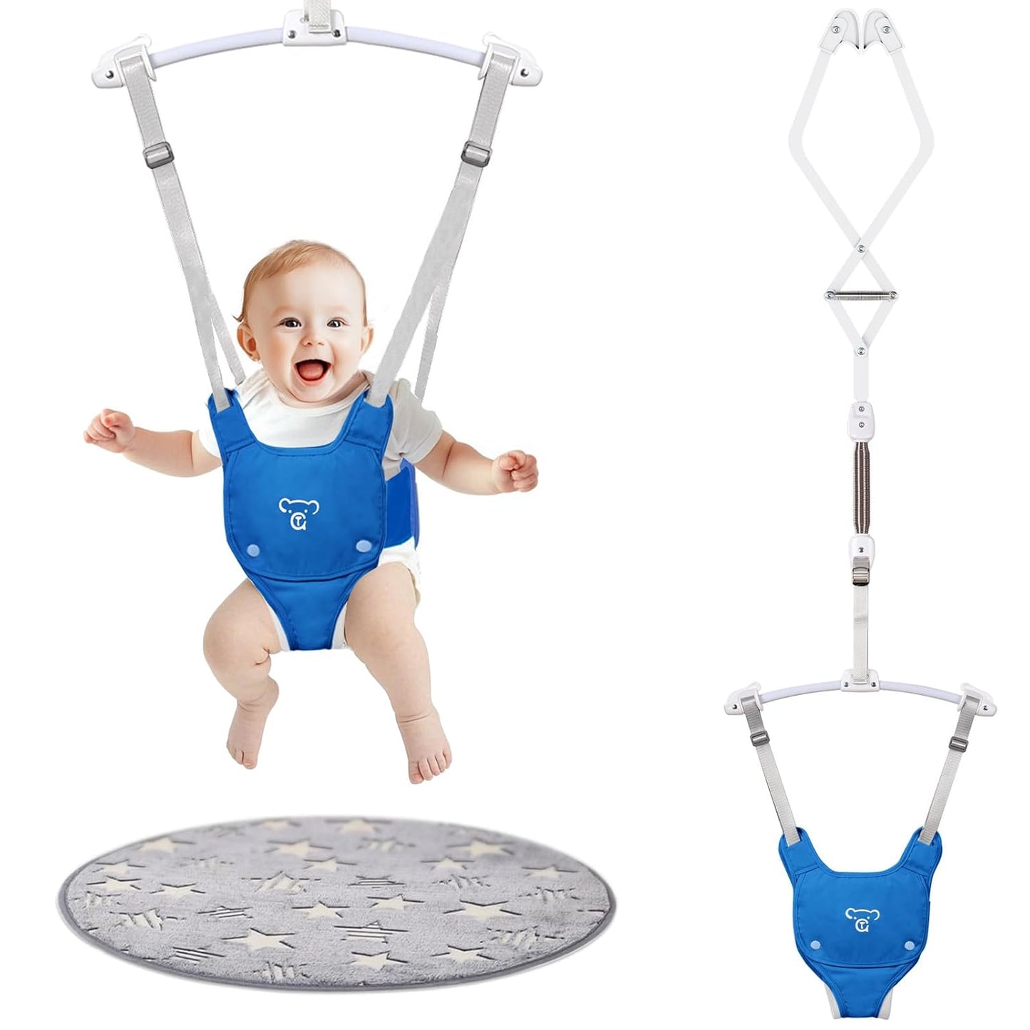 Versatile Baby Jumper Doorway with Adjustable Strap for Fun Play