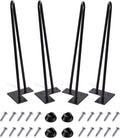 MSOBAIW Hairpin Legs 18 Inch Set of 4 for DIY Furniture Projects