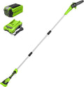 Greenworks 40V 8-Inch Cordless Polesaw PS40B210 - Lightweight Reach