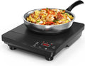 Induction Cooktop 1800W Portable Electric Burner with Fry Pan