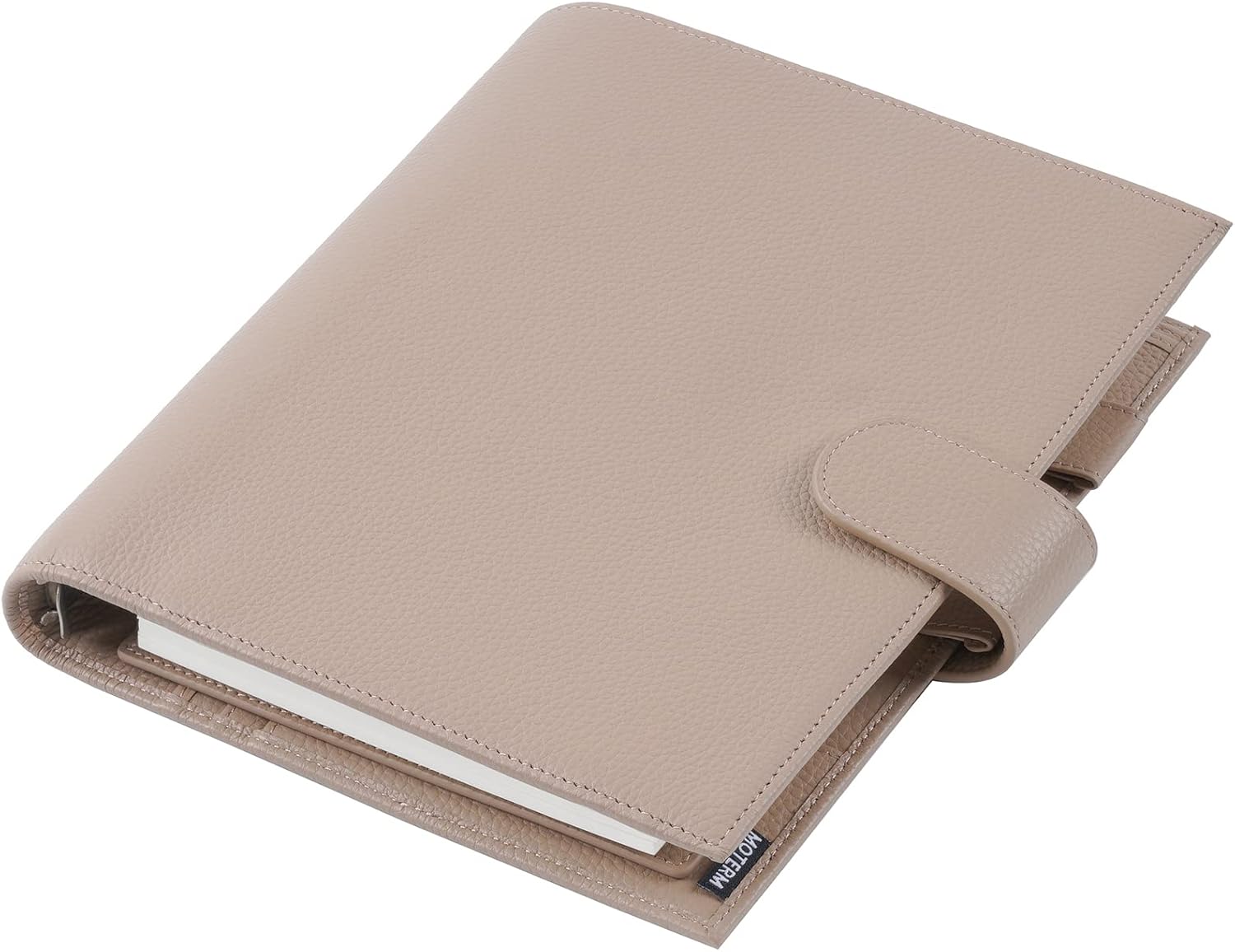 Moterm A5 Luxe Rings Planner - Genuine Leather Organizer for You