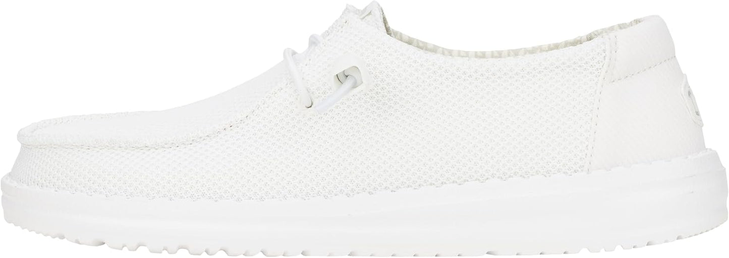HEYDUDE Wendy Stretch Sox Womens Slip-on Loafers for Comfort