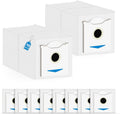 10 Pack N30 Dust Bags Compatible with DEEBOT N30 Omni - 4-Layer
