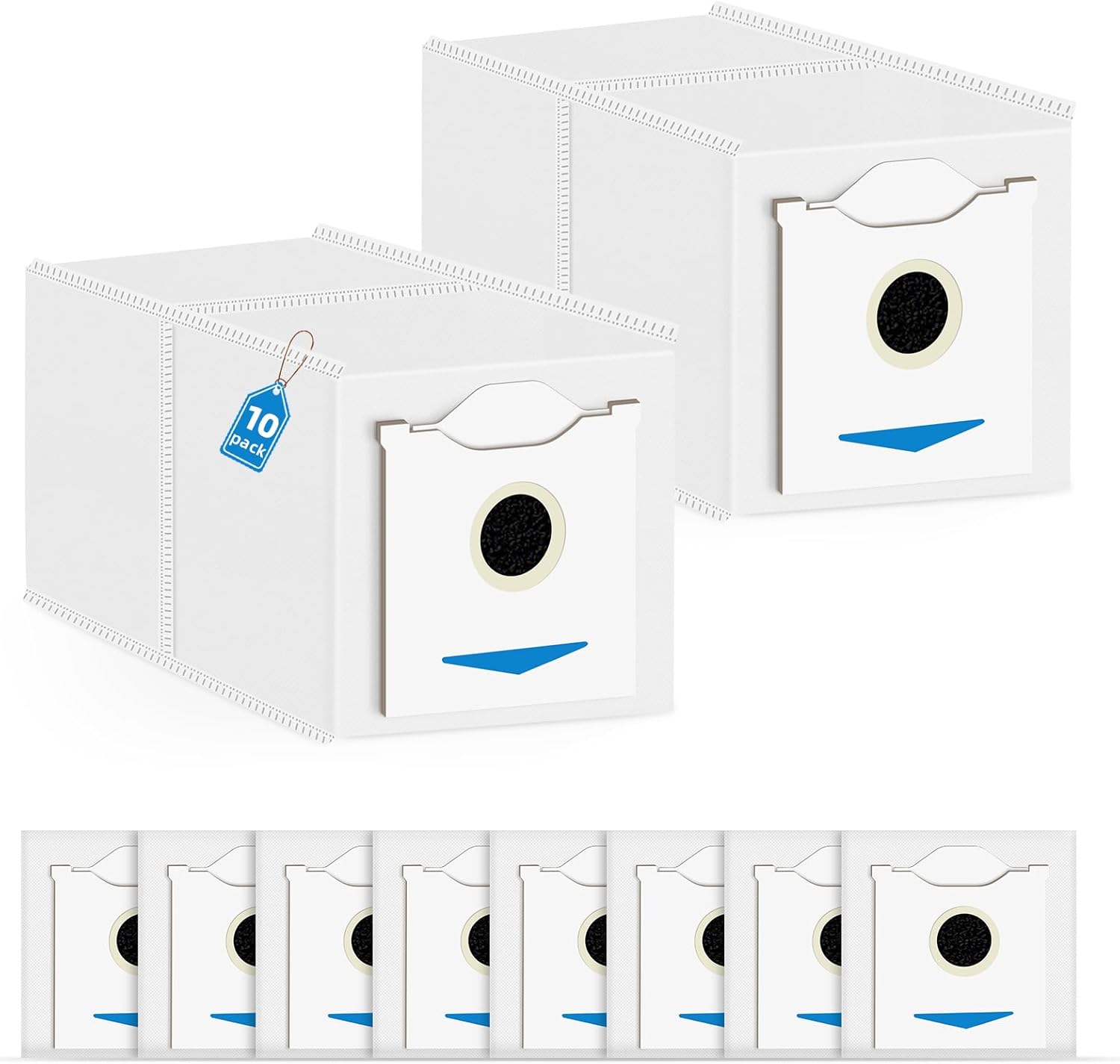 Efficient 4-Layer Filtration Dust Bags for DEEBOT N30