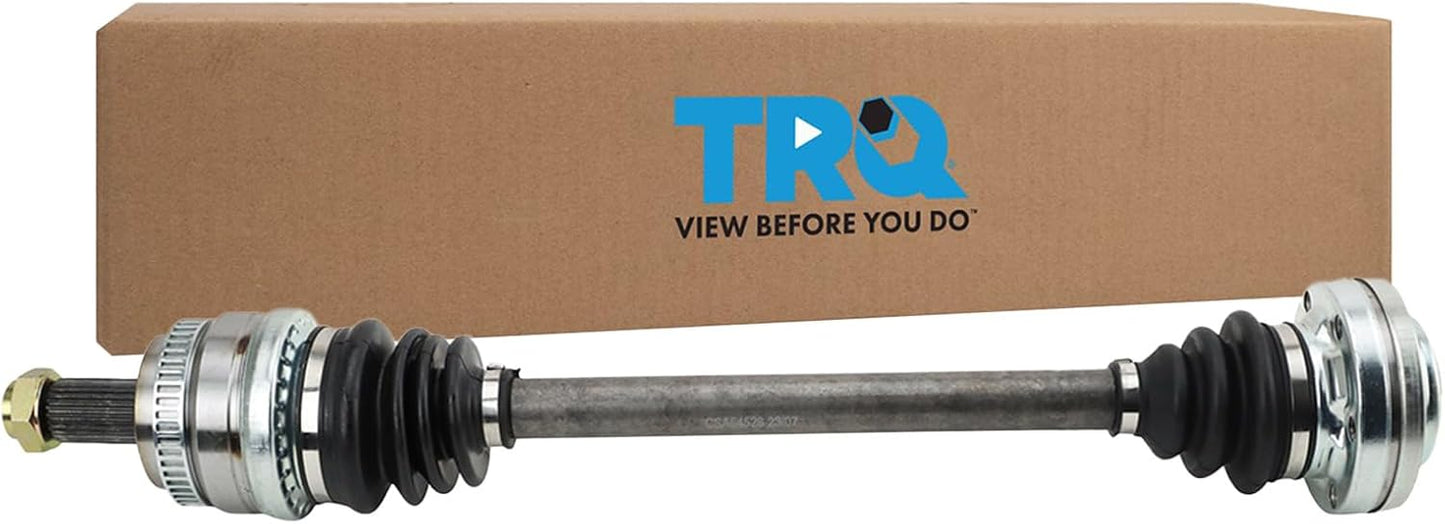 TRQ Rear Left CV Axle Assembly for BMW 128i and 328i Models