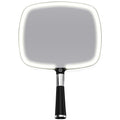 Lighted Travel Makeup Mirror by Mirrorvana for On-the-Go Glamour