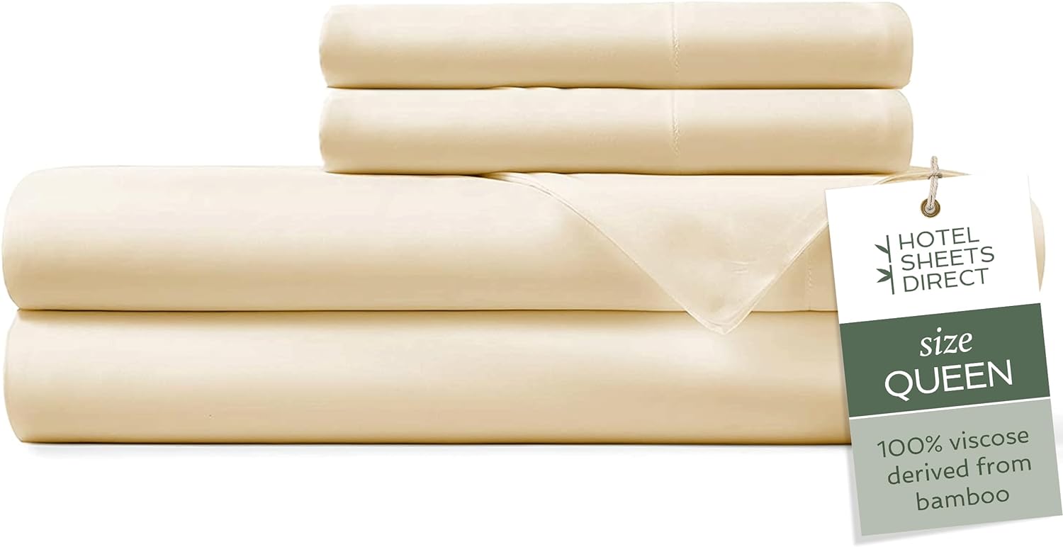 Queen Size Bamboo Bed Sheet Set for Luxurious Comfort