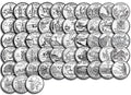 1999 P Complete 1999 thru 2009 P 56-coin B.U. State Quarter Set
