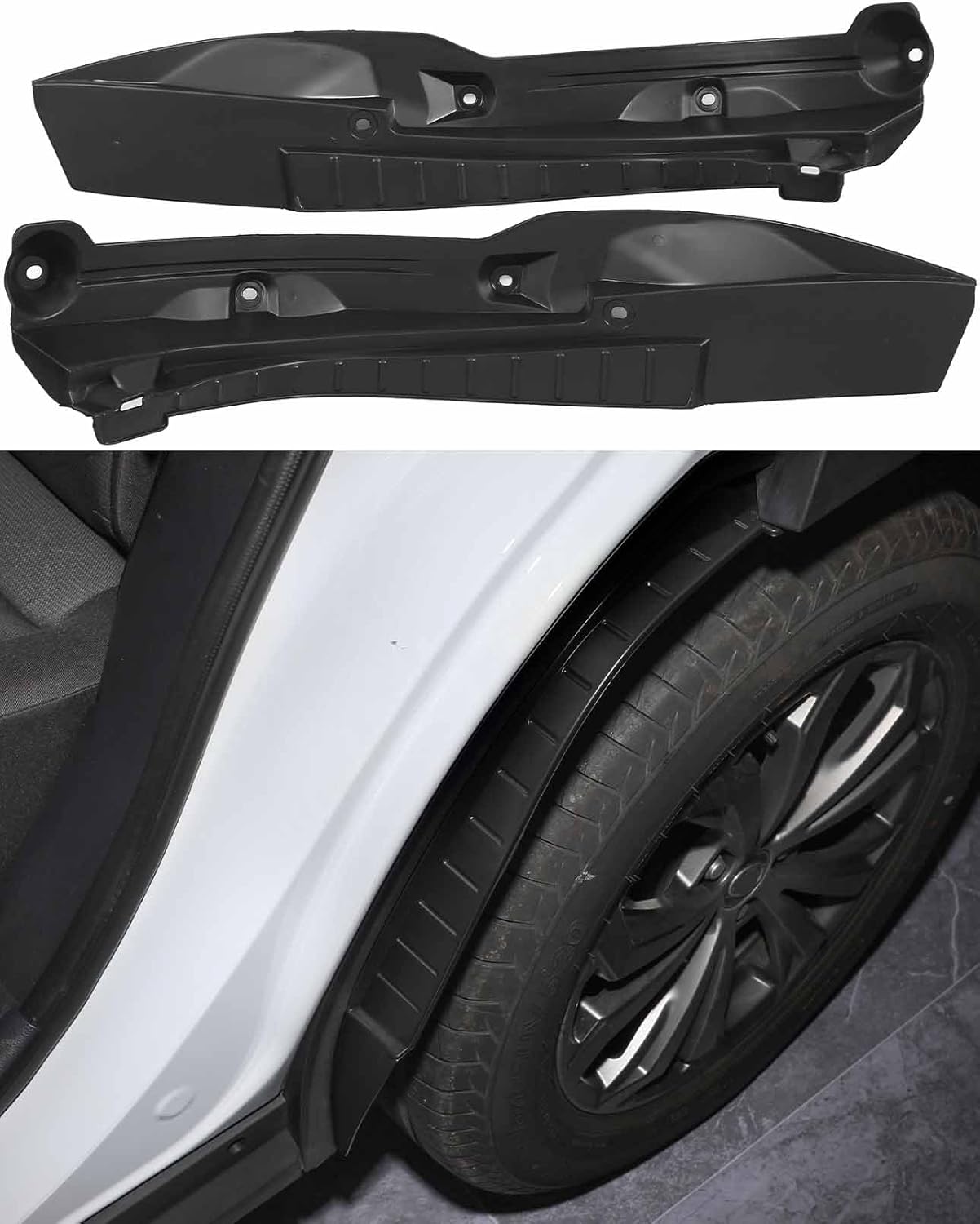 Mudguards for 2019-2024 Toyota RAV4 - Durable Rear Mud Flaps