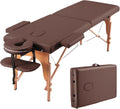 CHRUN Portable Wide Massage Table 84 in Spa Bed - Adjustable Height