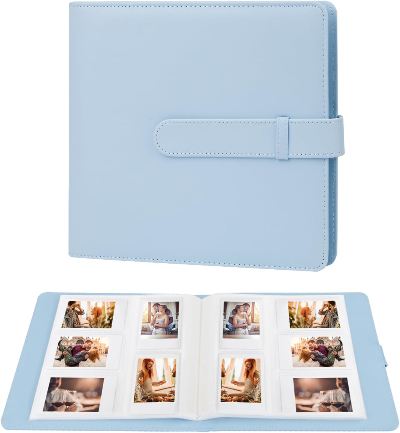 Organize Memories in Style with 360-Pocket Photo Album