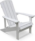 Plastic Adirondack Chair All-Weather Poly Lumber - Durable Outdoor