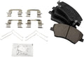 TRQ Front Brake Pads Ceramic Compatible with 2017-2022 Hyundai and Kia