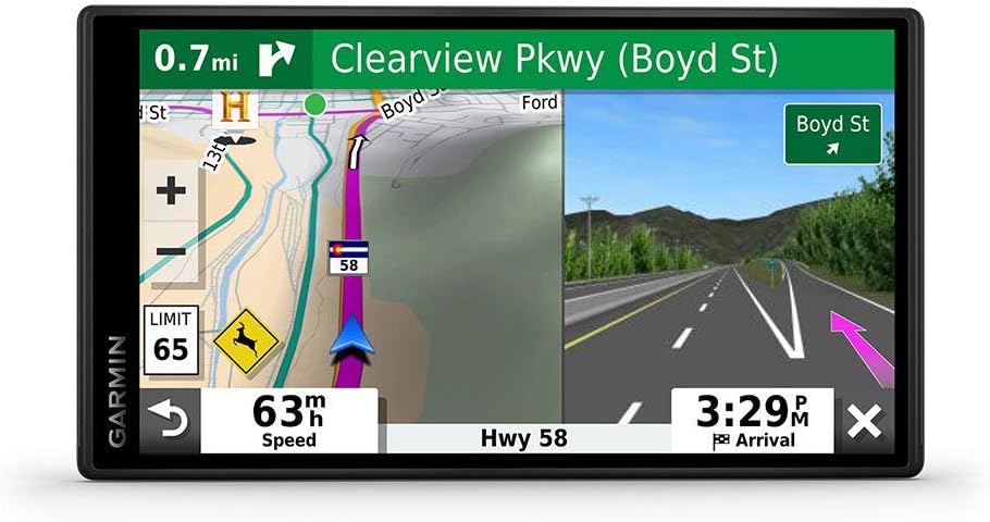 Garmin DriveSmart 55 GPS Navigator with Hands-Free Calling