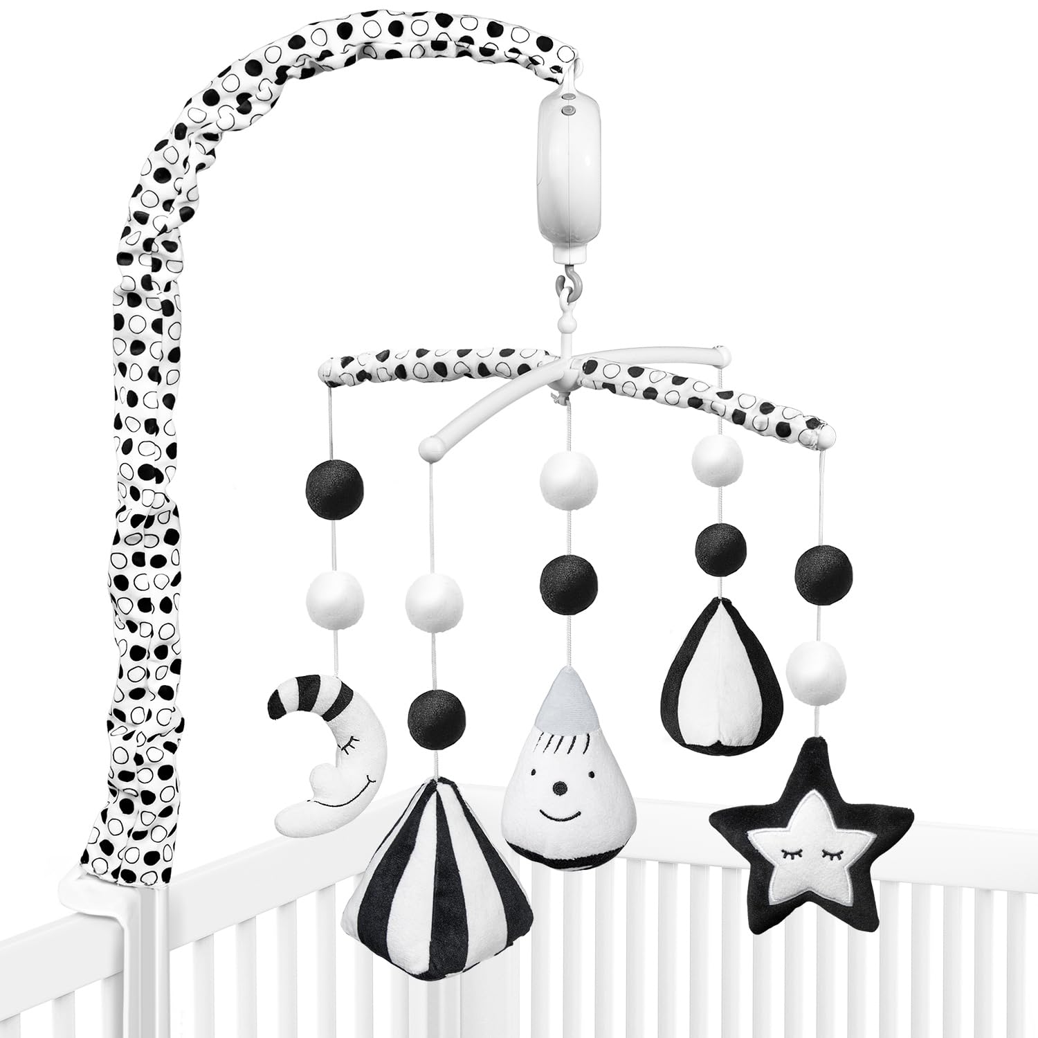 FEISIKE Baby Crib Mobile with 35 Lullabies and 3 Modes