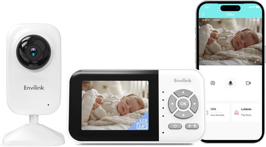 Envilink Video Baby Monitor - WiFi Night Vision