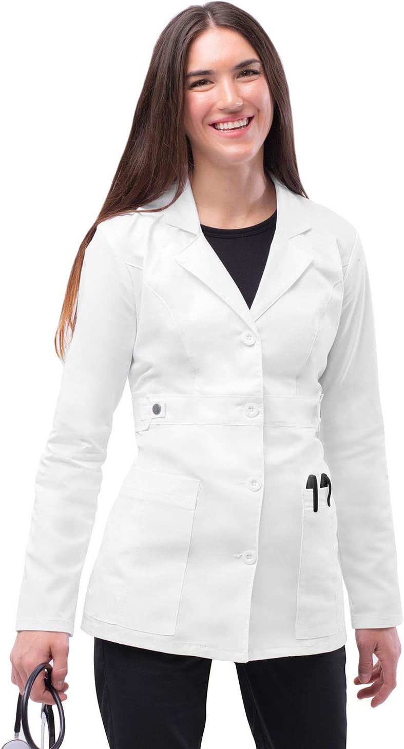 Adar Universal Stretch Lab Coat for Women - Comfort & Style