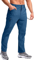 Pudolla Men's Lightweight Hiking Pants with 7 Pockets - Quick Dry cell