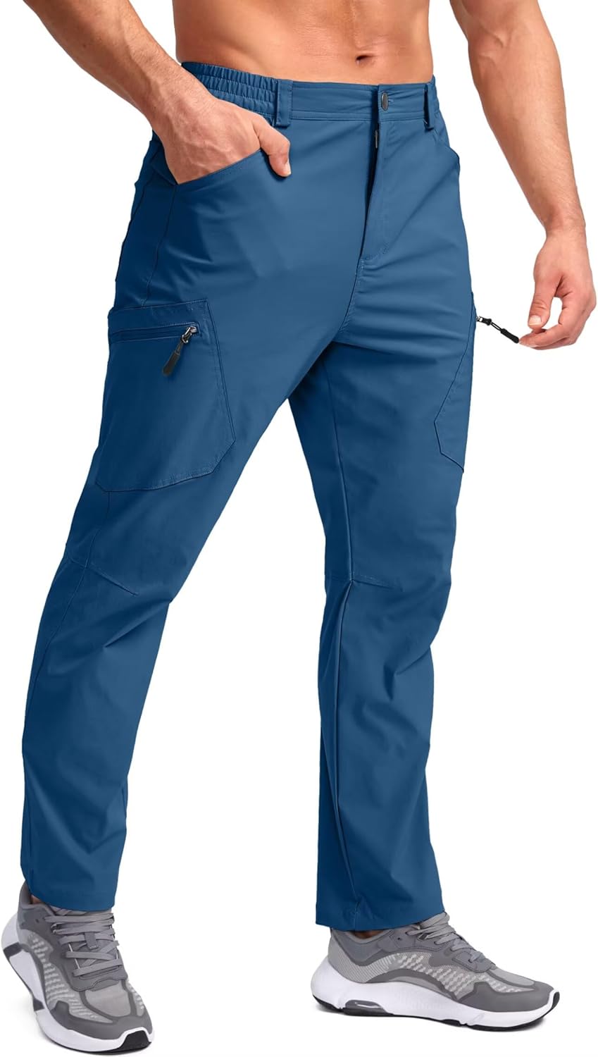 Pudolla Men's Lightweight Hiking Pants for Outdoor Adventures
