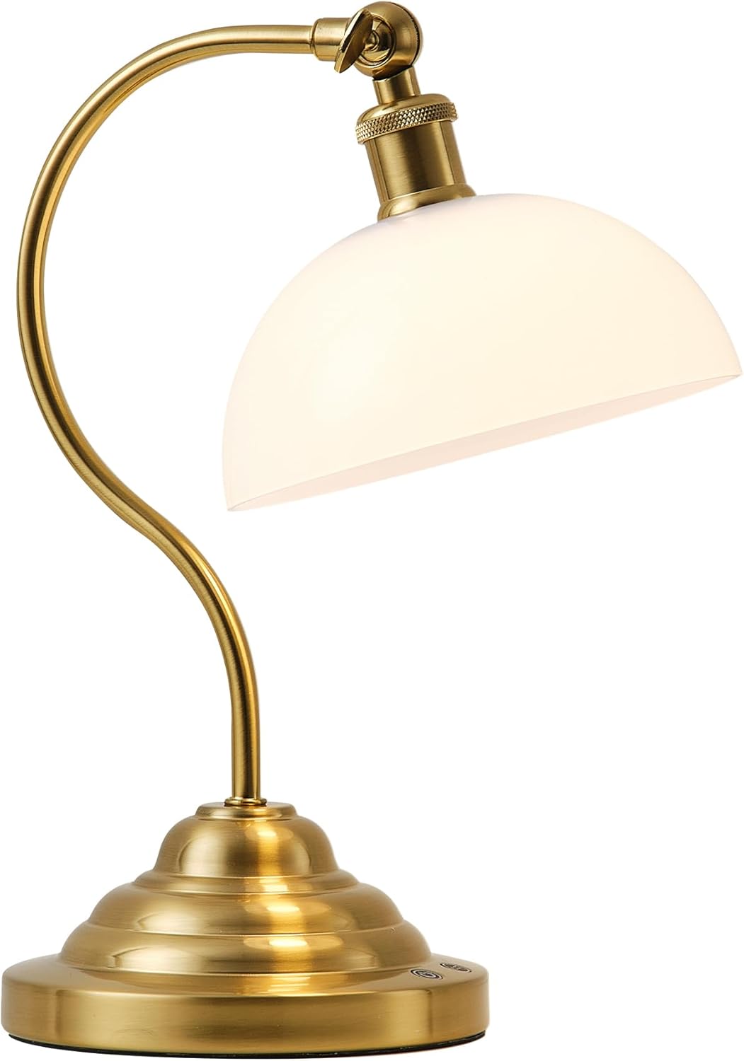 Cordless LED Table Lamp with 180 Swing Arm for Versatile Use
