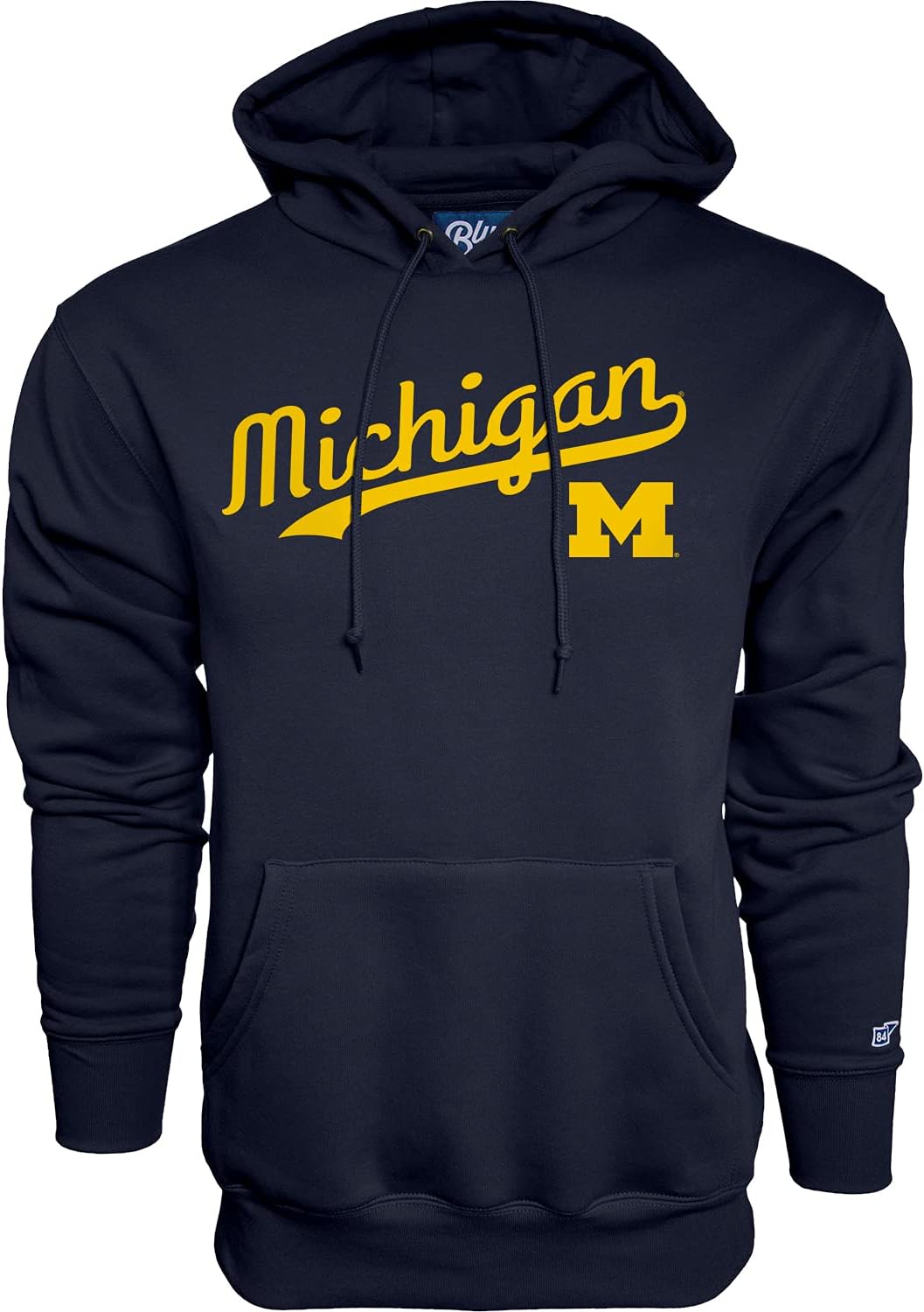 Michigan Wolverines Men's Hoodie Cursive Team Color Review