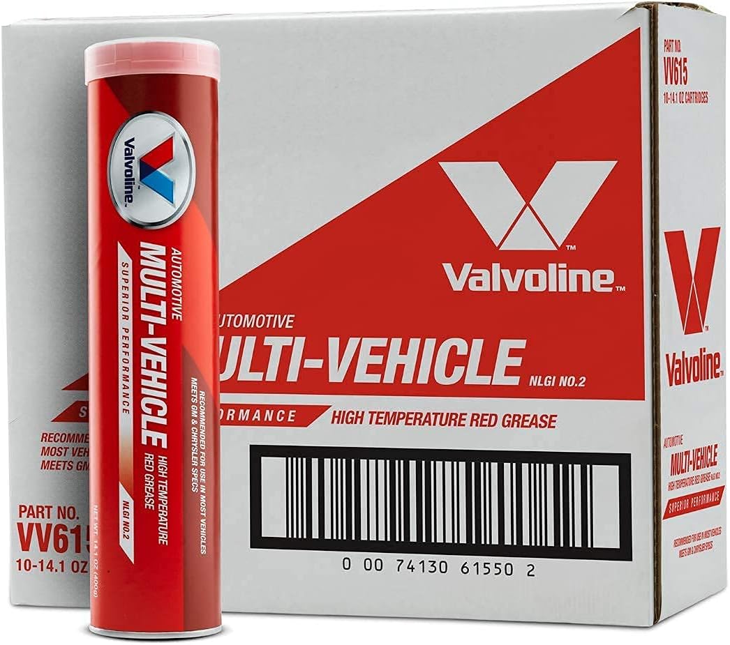 Valvoline Multi-Vehicle High Temperature Red Grease for All Needs