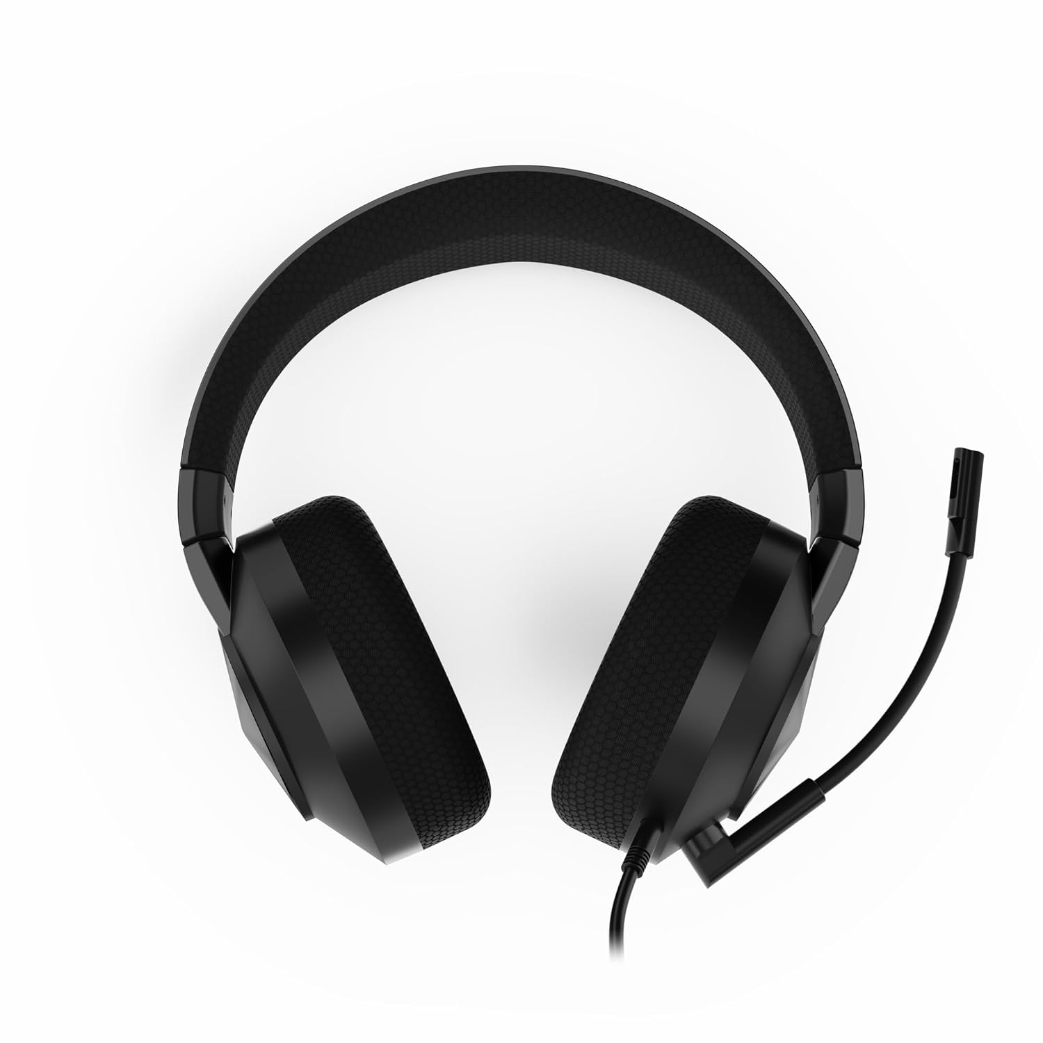 Lenovo Wired Gaming Headset - Noise-Cancelling Mic, Breathable Cups