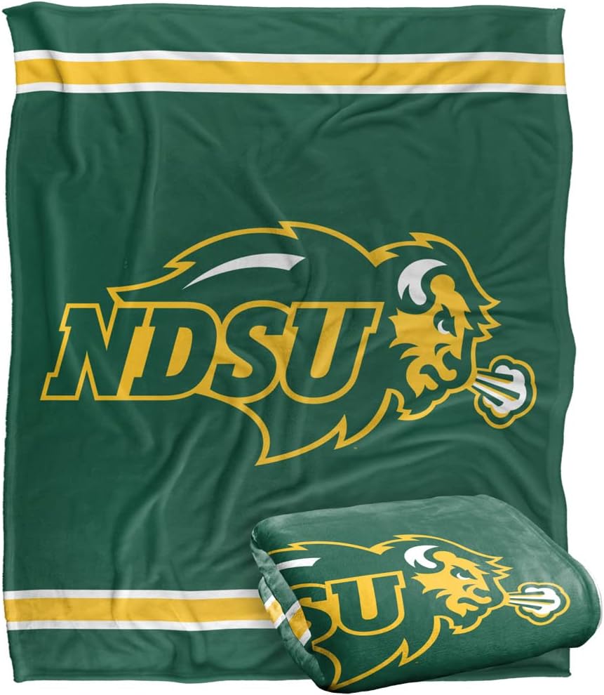 North Dakota State University Silky Touch Throw Blanket Collection
