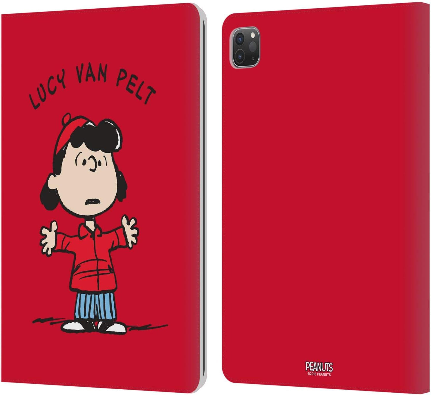 Peanuts Lucy Van Pelt Leather Wallet Case for iPad Pro 11