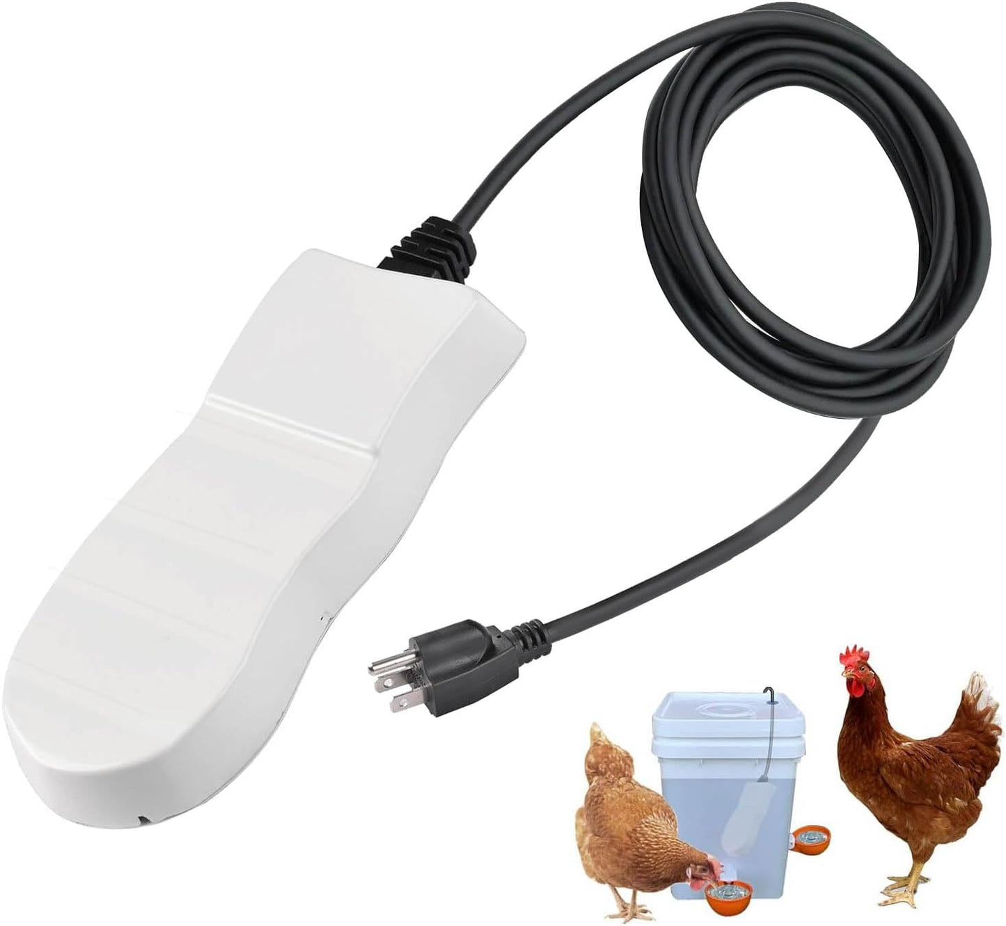 Thermostatic Chicken Water Heater - Cozy Livestock!