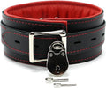 Leather Macon BDSM Collar - Padded Latigo Choker for Couples