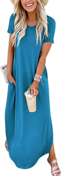 ANRABESS Womens Summer Maxi Dress for Beach and Travel Outfits