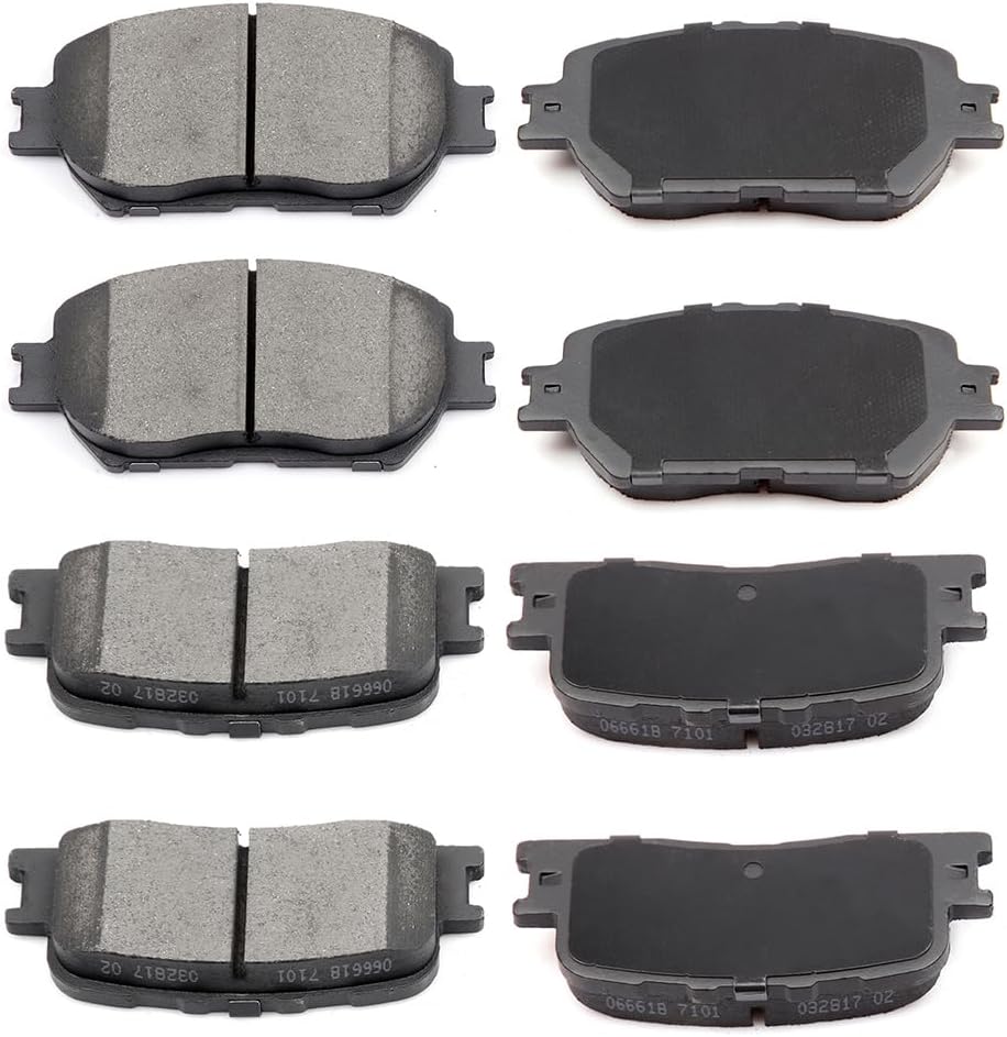 cciyu D908 D885 Brake Pads for Toyota Camry 2002-2006 Models